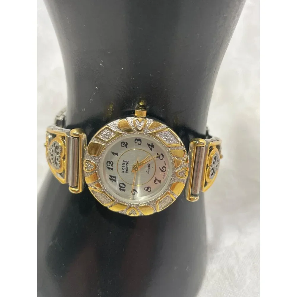 Viintage Kathy Ireland Wrist Watch Timepiece Quartz Water Resistant - Picture 6 of 7